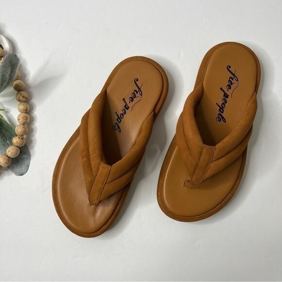 Free People Wonderland Thong Sandals Sz 36.5 - Picture 9 of 10